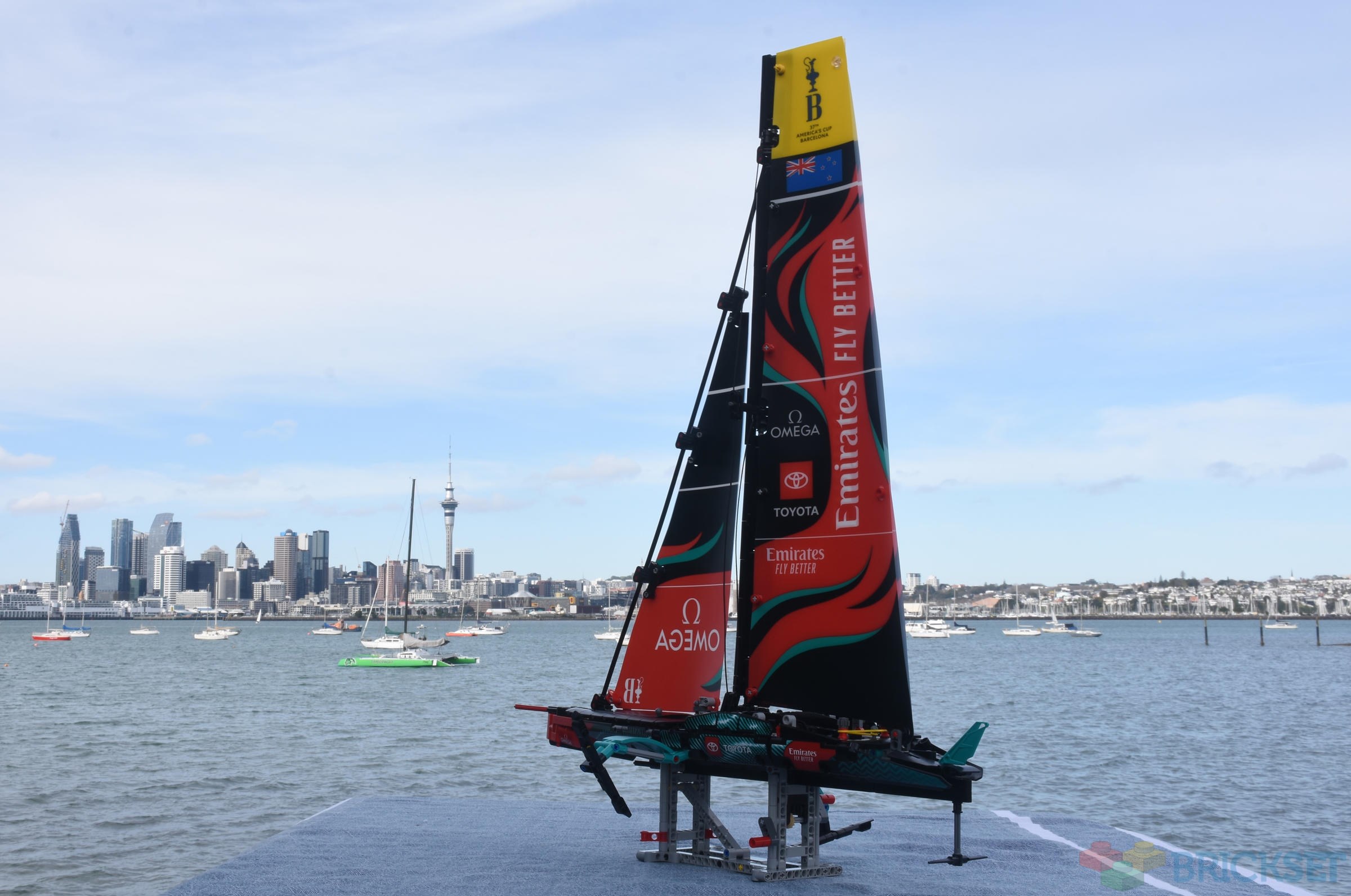 LEGO Technic 42174 Emirates Team New Zealand AC75 Yacht review